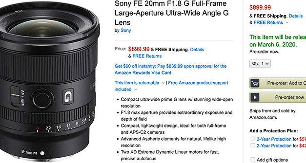 Test sur le terrain Sony FE 20 mm f / 1,8 G par Nate Luebbe
