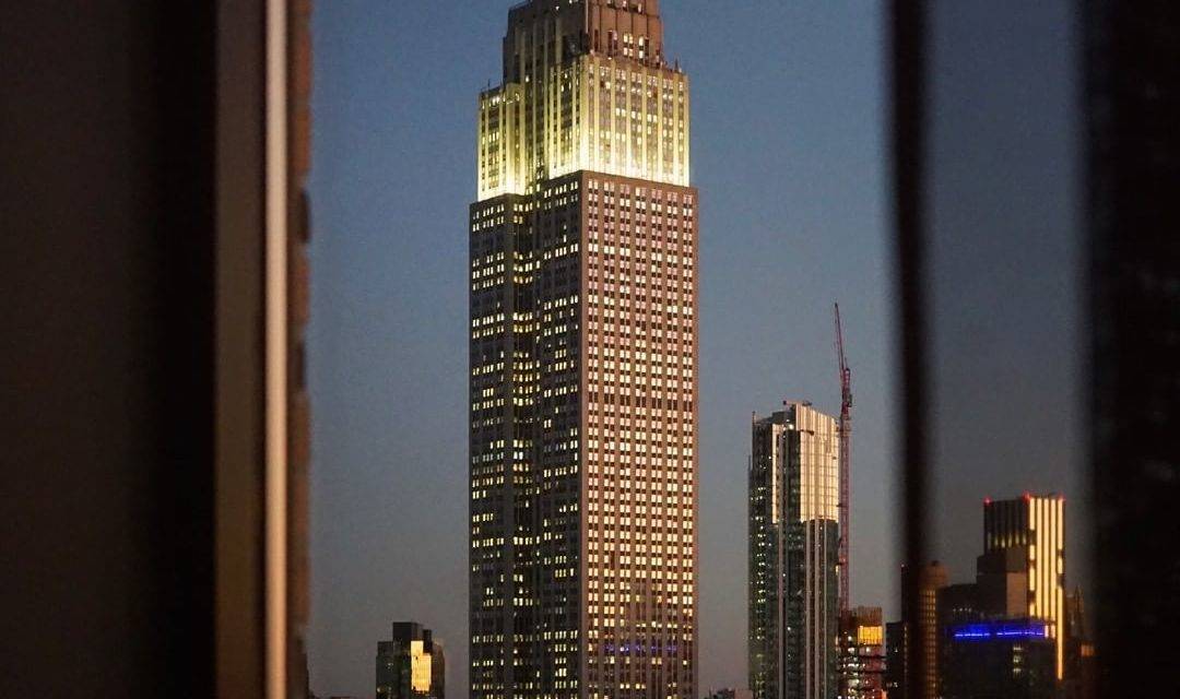 Une vue unique sur l’emblématique Empire State Building de New York