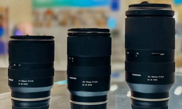 Nouvelles images Tamron 70-180 mm et comparaison de taille avec l’objectif 28-75 mm