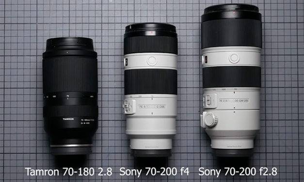 Premier test du nouvel objectif Tamron 70-180 mm f / 2.8 FE