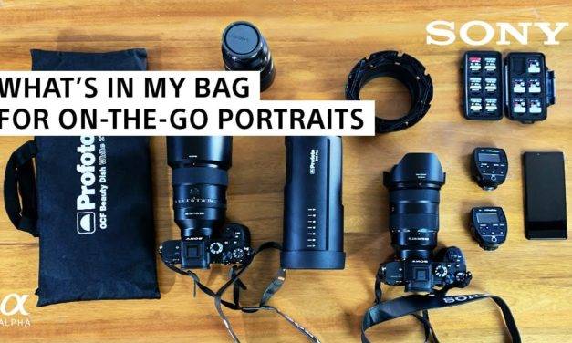 Dans la sac de Brian Smith, photographe de portrait