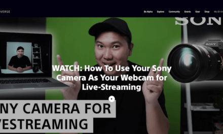 Vidéo Sony avec Jason Vong : Live streaming avec Sony Alpha