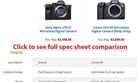 Canon EOS-R5 vs Sony A7rIV, comparatif et premiers retours